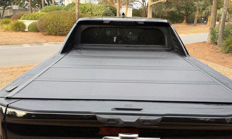 Black Chevrolet Silverado EV 2024 for rent in Charleston SC, photo 5