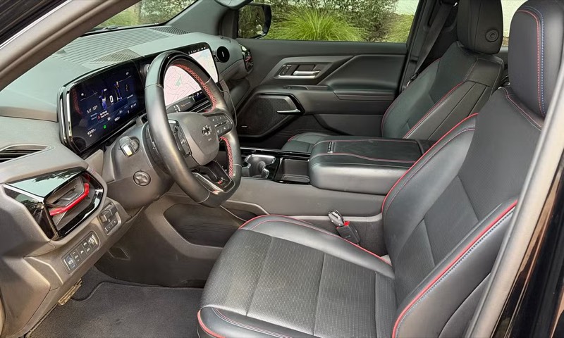 Black Chevrolet Silverado EV 2024 for rent in Charleston SC, photo 7
