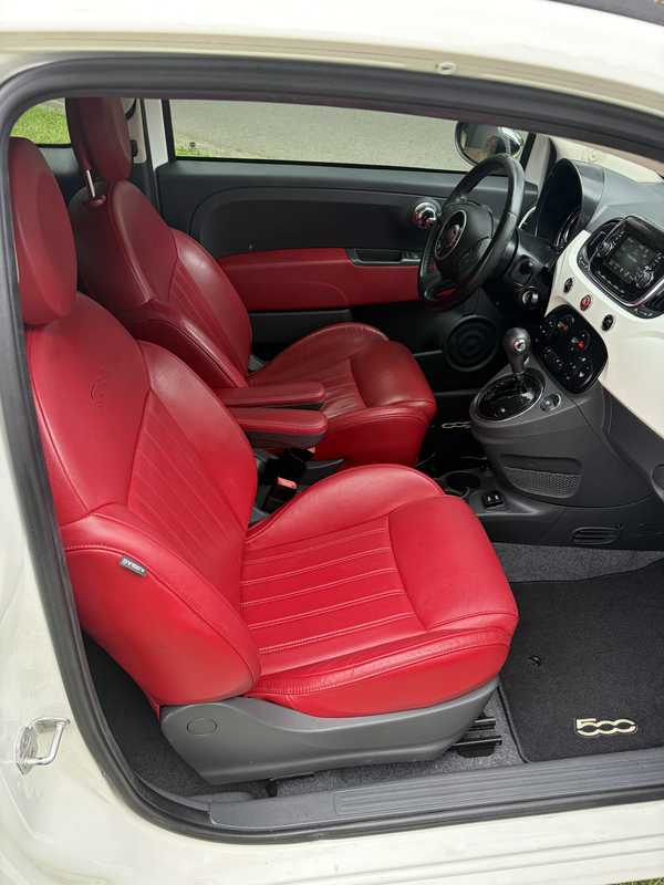 White Fiat 500c Convertible for rent in Charleston SC, photo 8