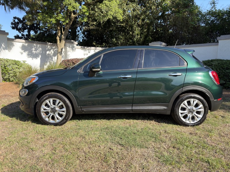 Green Fiat 500X for rent in Charleston SC, photo 2