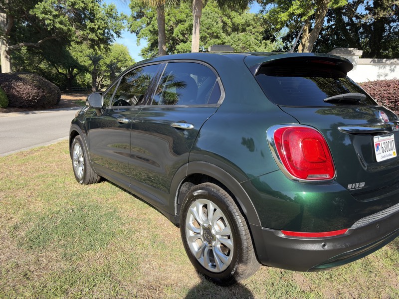 Green Fiat 500X for rent in Charleston SC, photo 6