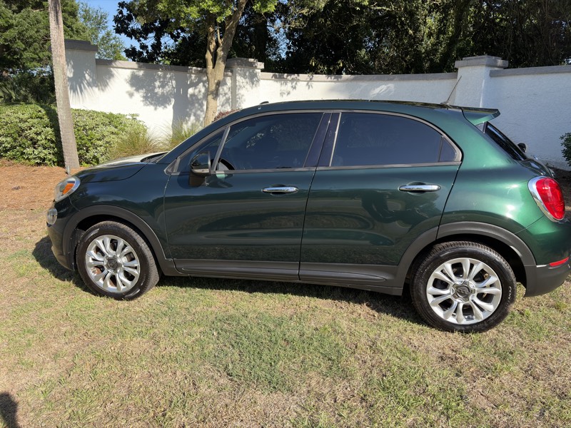 Green Fiat 500X for rent in Charleston SC, photo 8