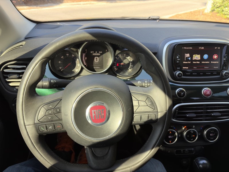 Green Fiat 500X for rent in Charleston SC, photo 9