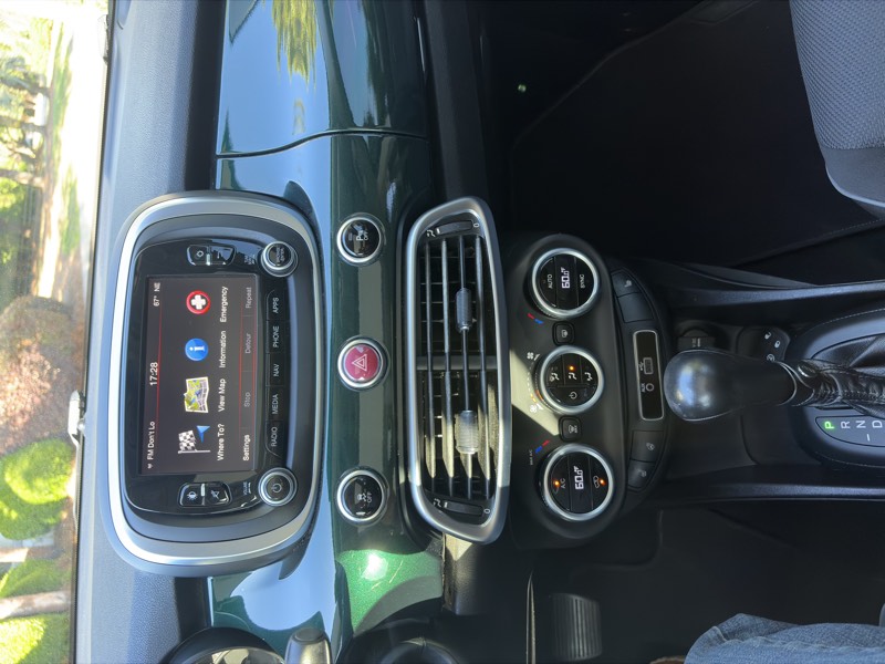 Green Fiat 500X for rent in Charleston SC, photo 10