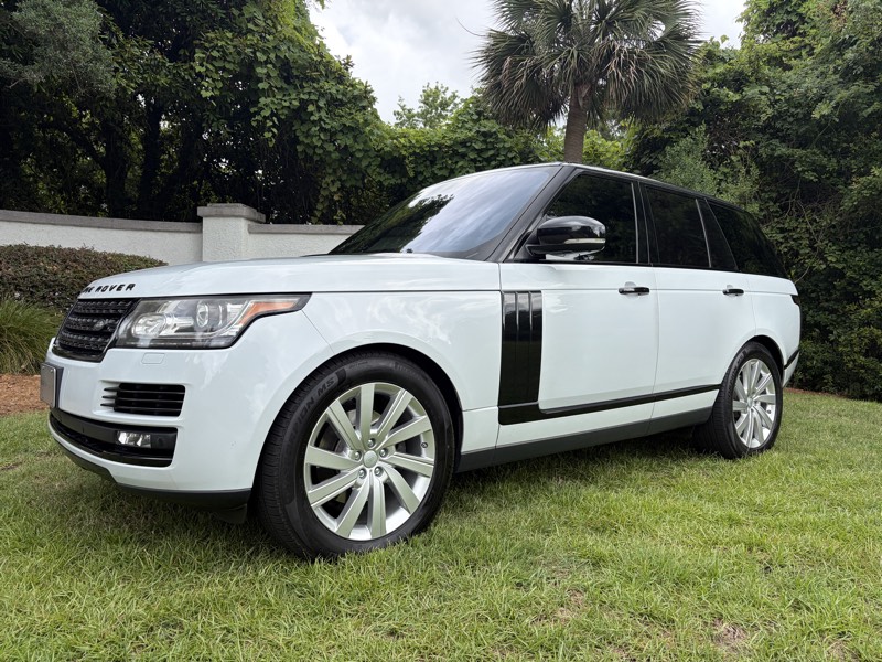 White Land Rover Range Rover for rent in Charleston SC, photo 4