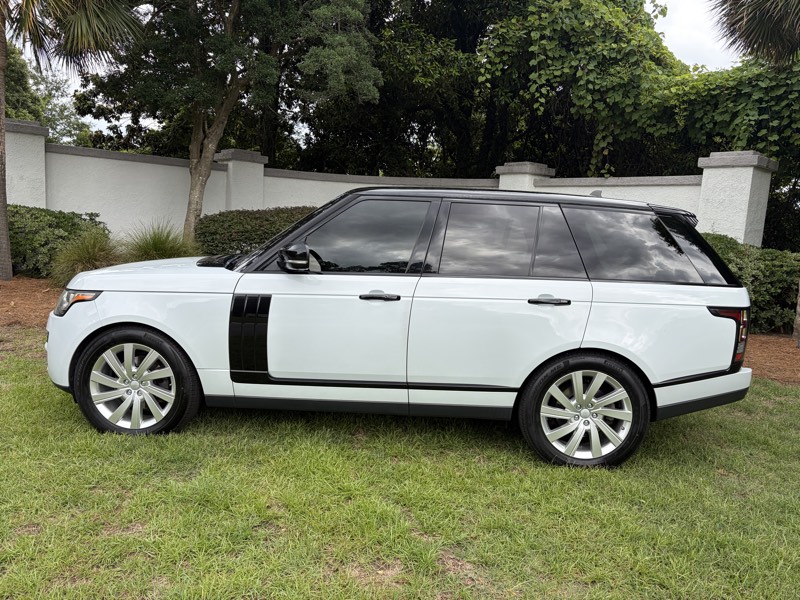 White Land Rover Range Rover for rent in Charleston SC, photo 5
