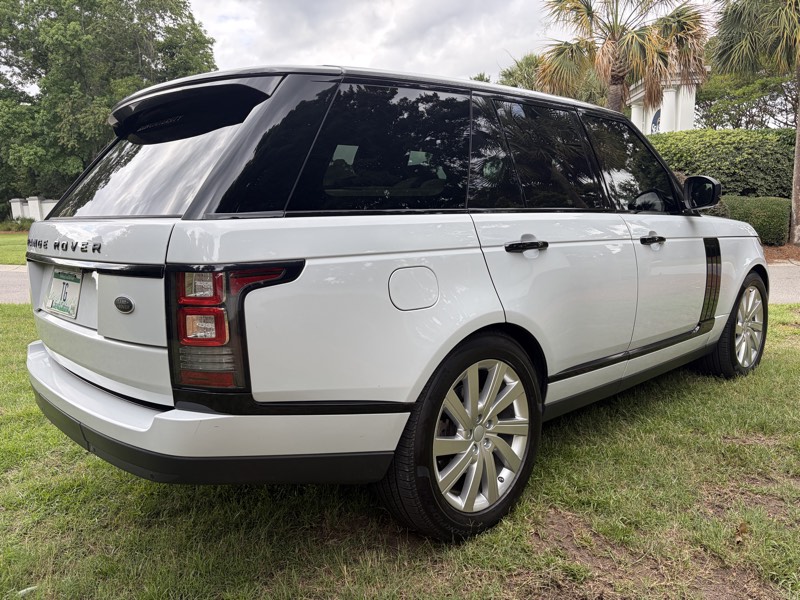 White Land Rover Range Rover for rent in Charleston SC, photo 8