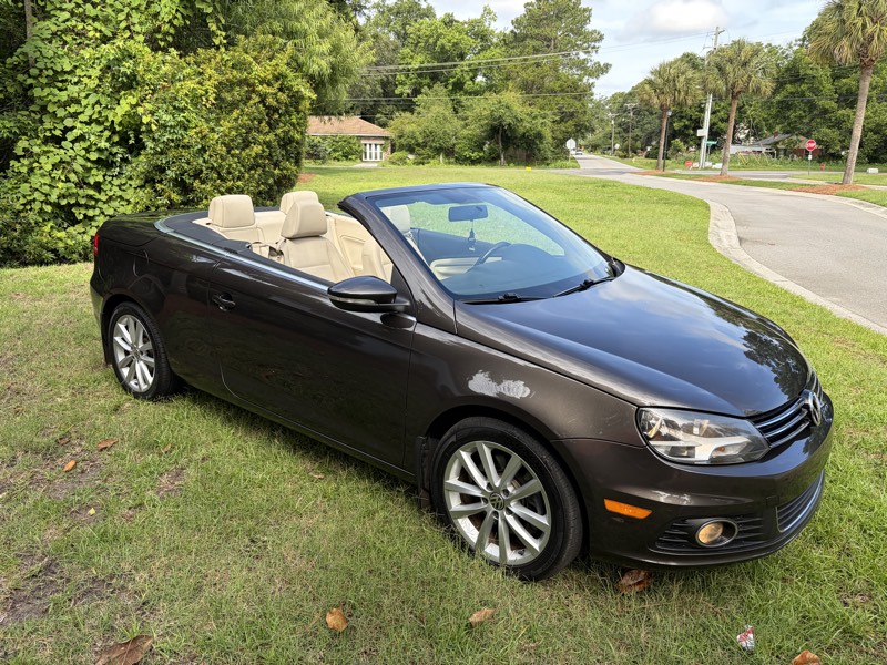 Brown Volkswagen Convertible for rent in Charleston SC, photo 2