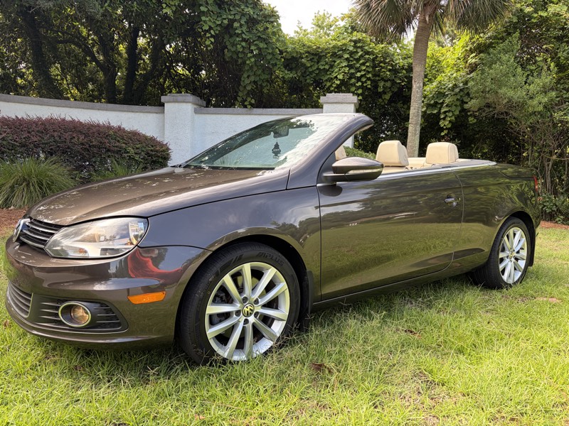 Brown Volkswagen Convertible for rent in Charleston SC, photo 6